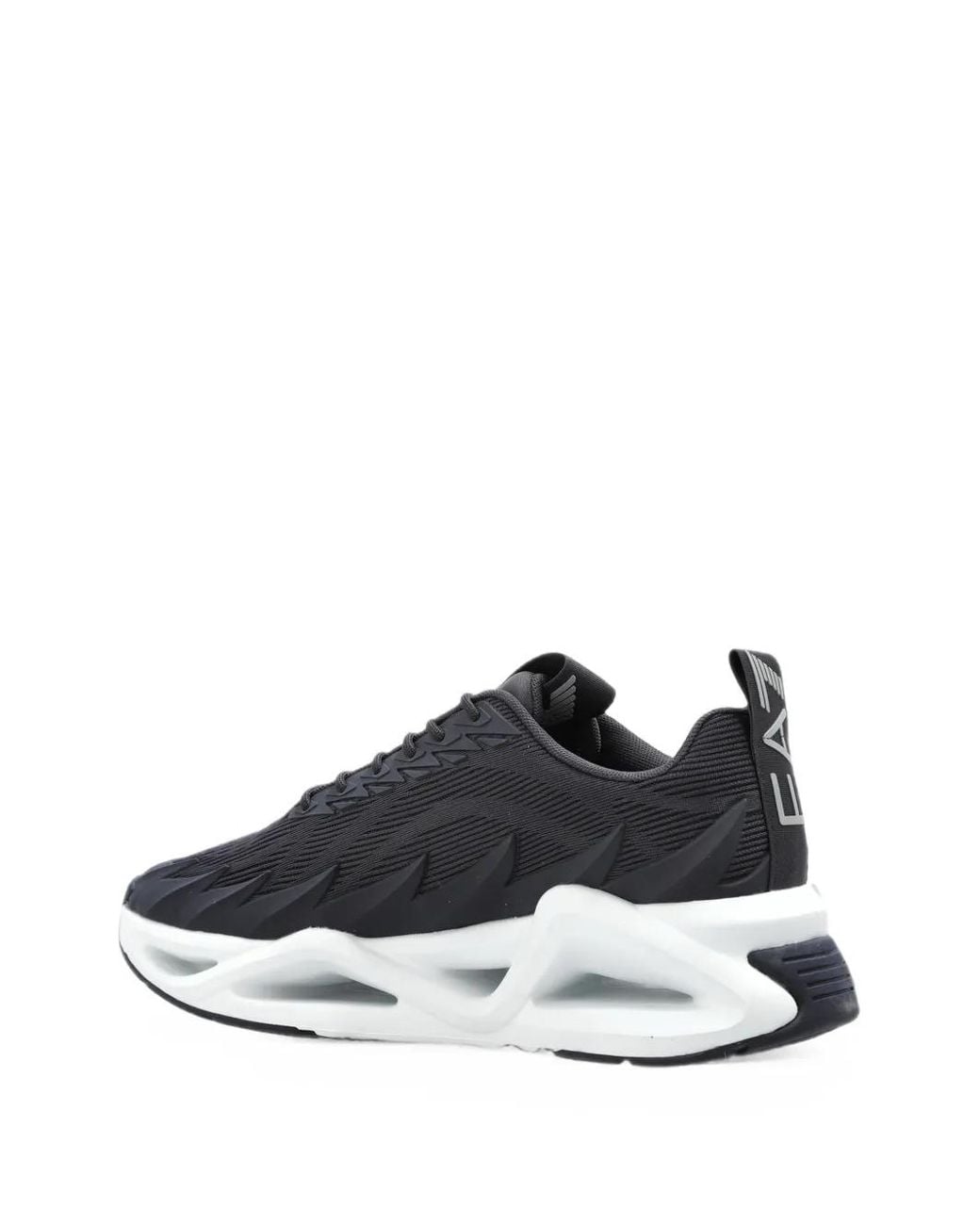 EA7 Sneakers Mit Logo-Print in Black für Herren