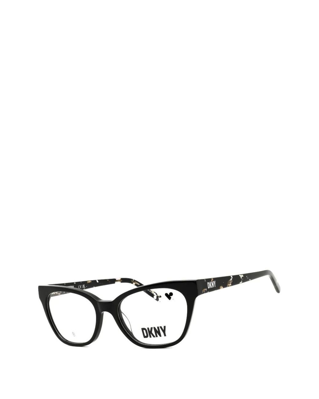 DKNY Black Cat-Eye Glasses