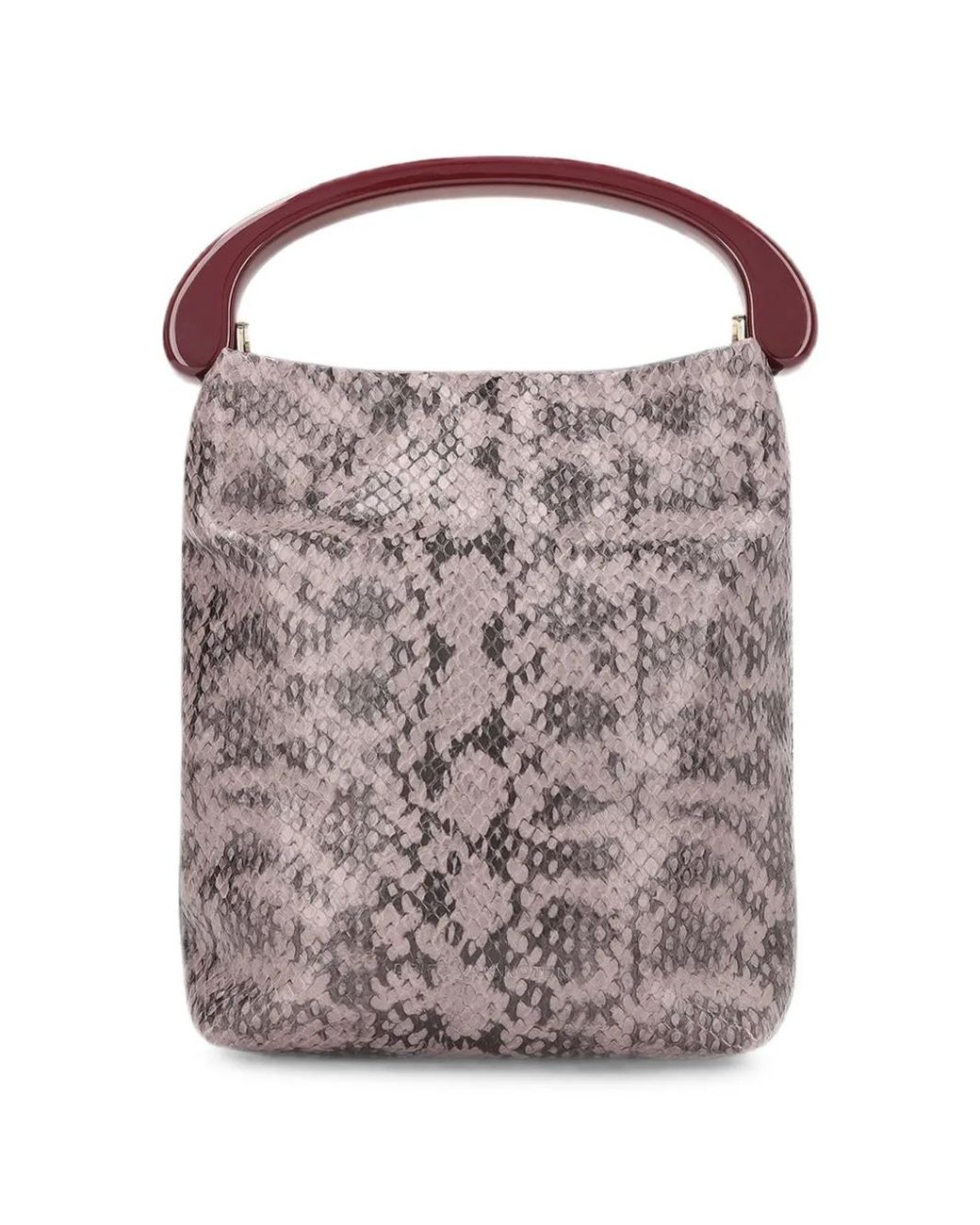 Dries Van Noten Pink Micro Leather Bag
