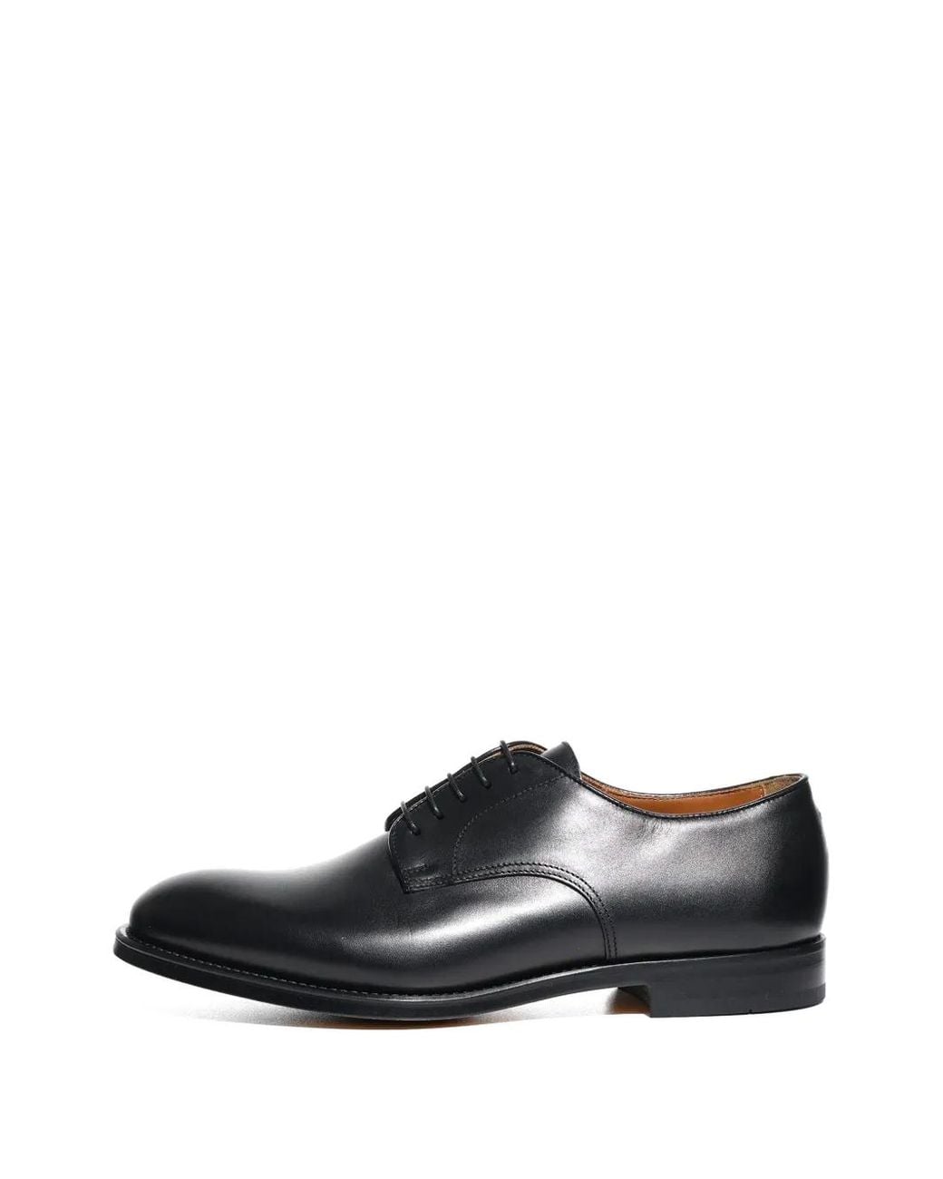 Derby Stringate di Doucal's in Black da Uomo
