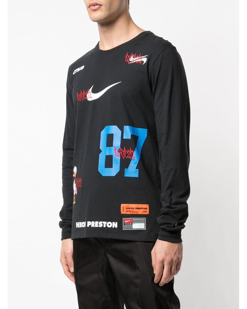 Nike×Heron Preston ゲームシャツ Nike x Heron Preston Oversized Jersey White (Heron Preston/Tシャツ