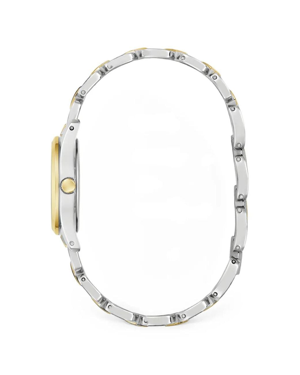 Guess Metallic Two-Tone Roman Numeral 28Mm Watch