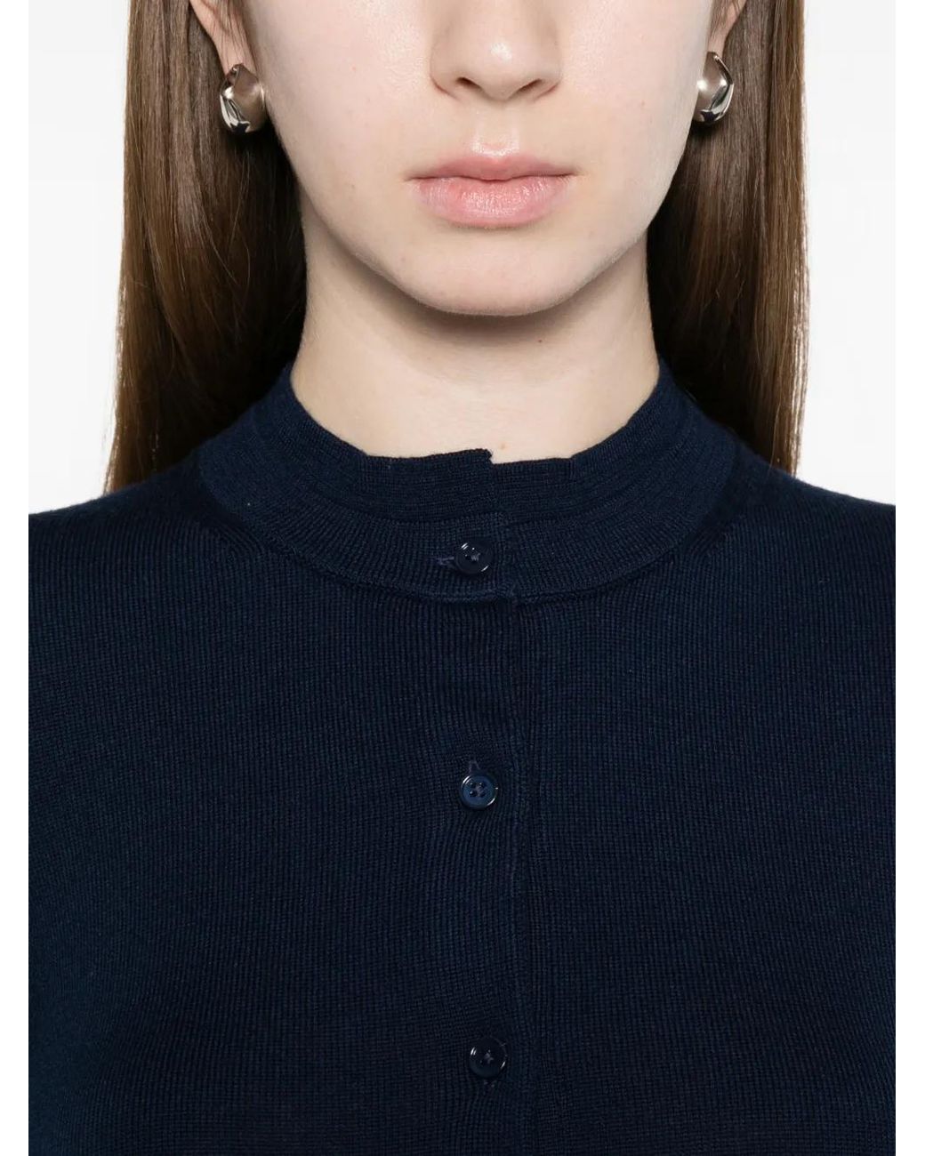 Ba&sh Blue Brivael Buttoned Cardigan