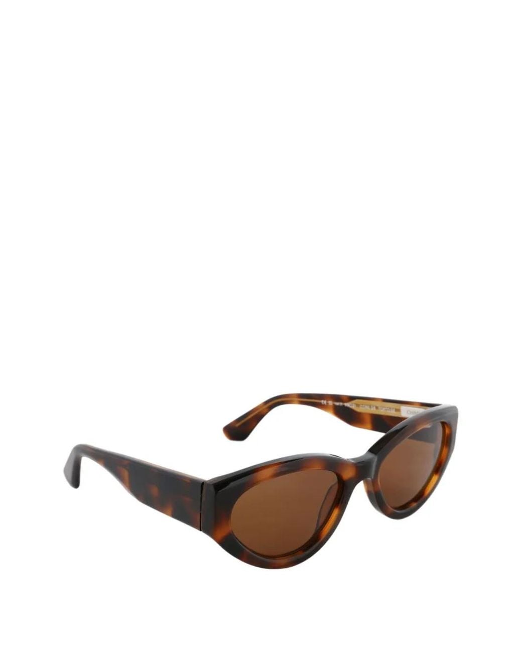 Chimi Brown Tortoiseshell-Effect Cat-Eye Sunglasses