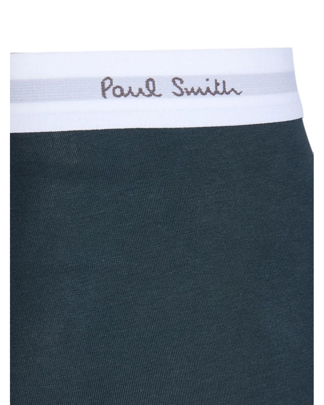 Paul Smith Blue Classic Boxer Briefs Three Pack for men