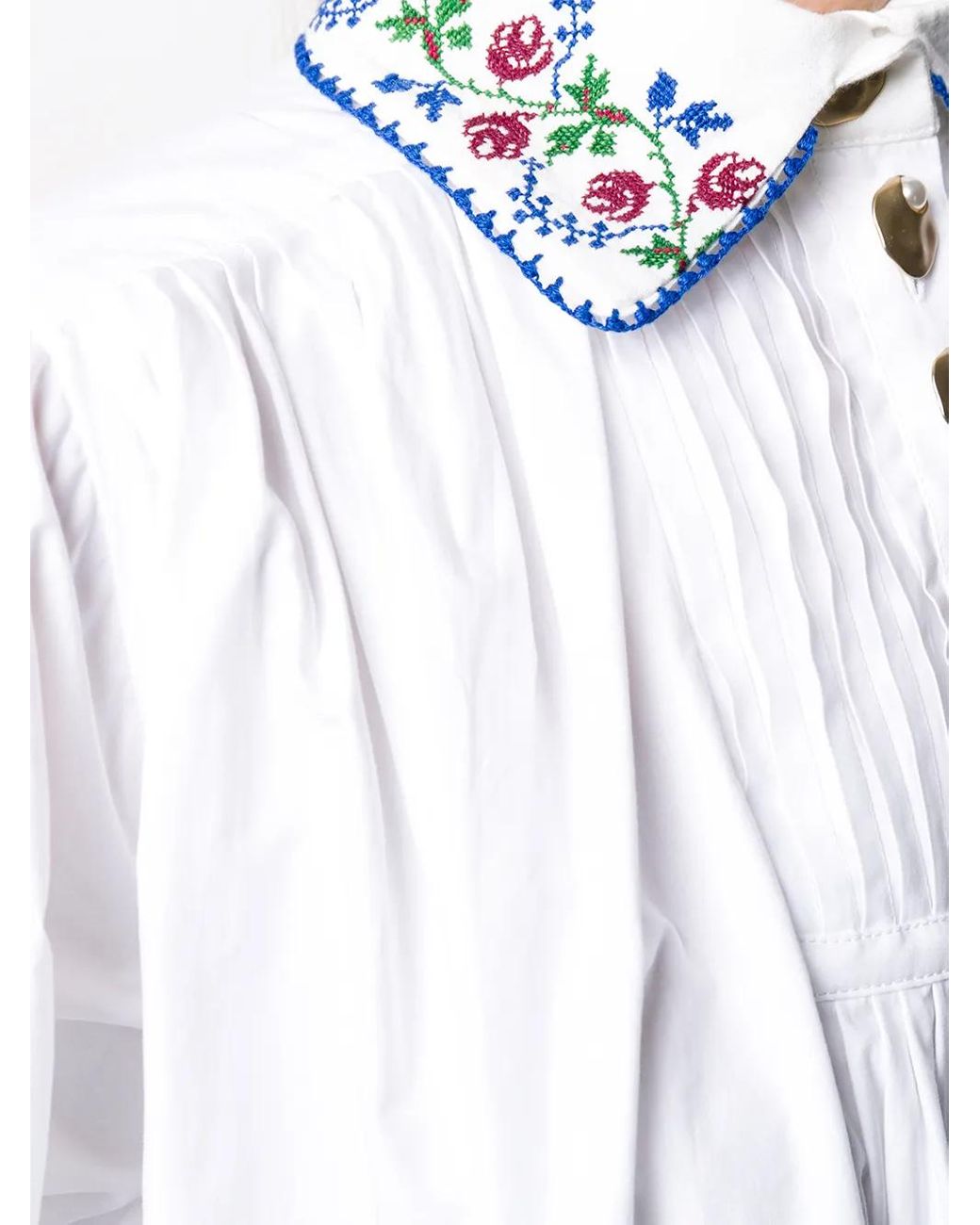 SEEN USERS White Capelet Maxi Dress