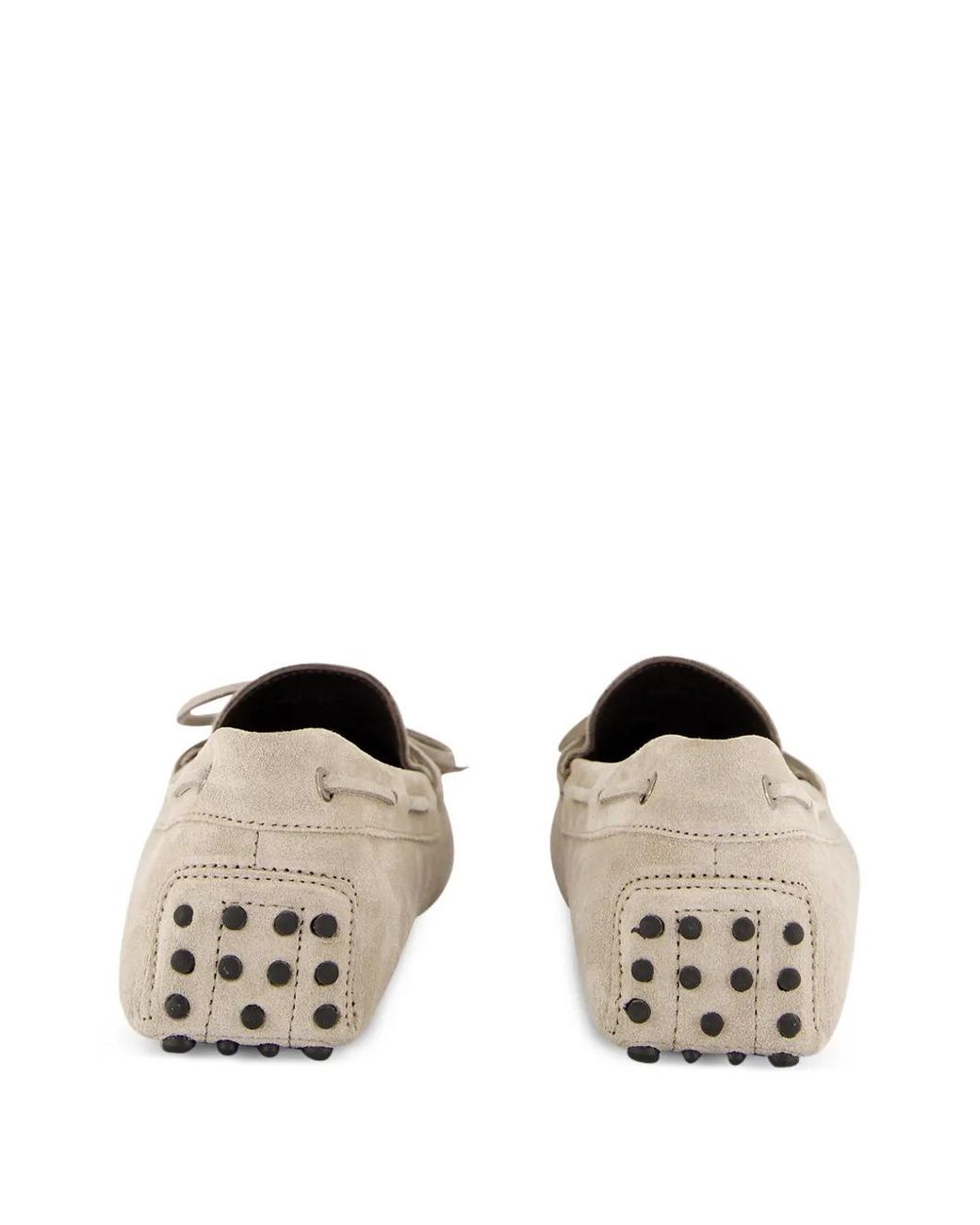 Aurélien White Mocassins Softey À Détail Noué for men
