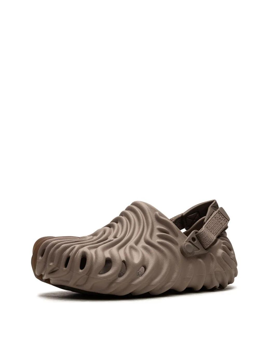 CROCSTM Brown Pollex Flat Clogs