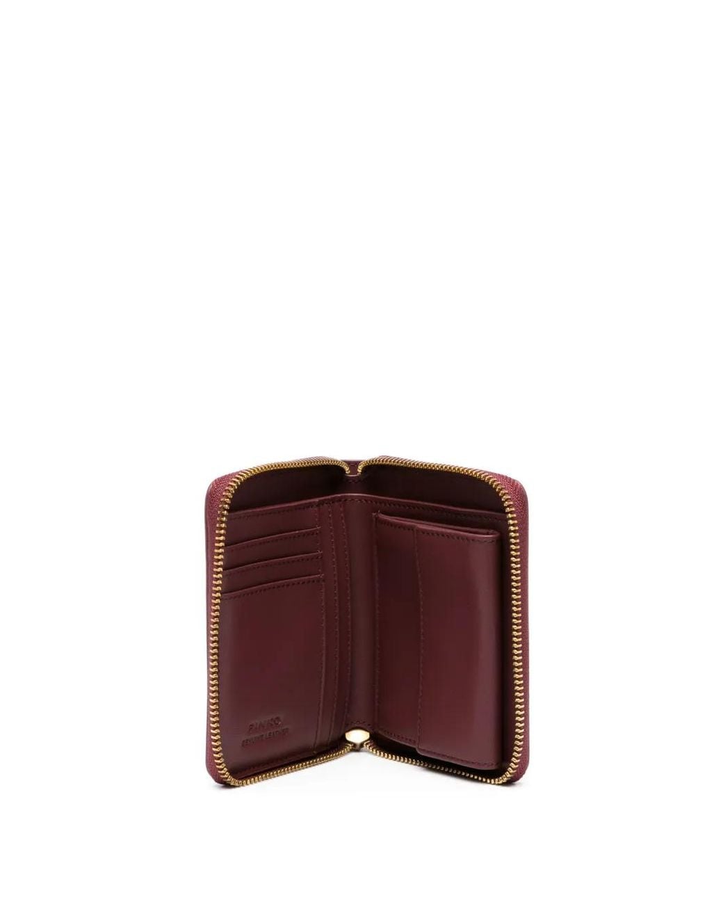 Pinko Purple Cherry Taylor Zip Solid Wallet