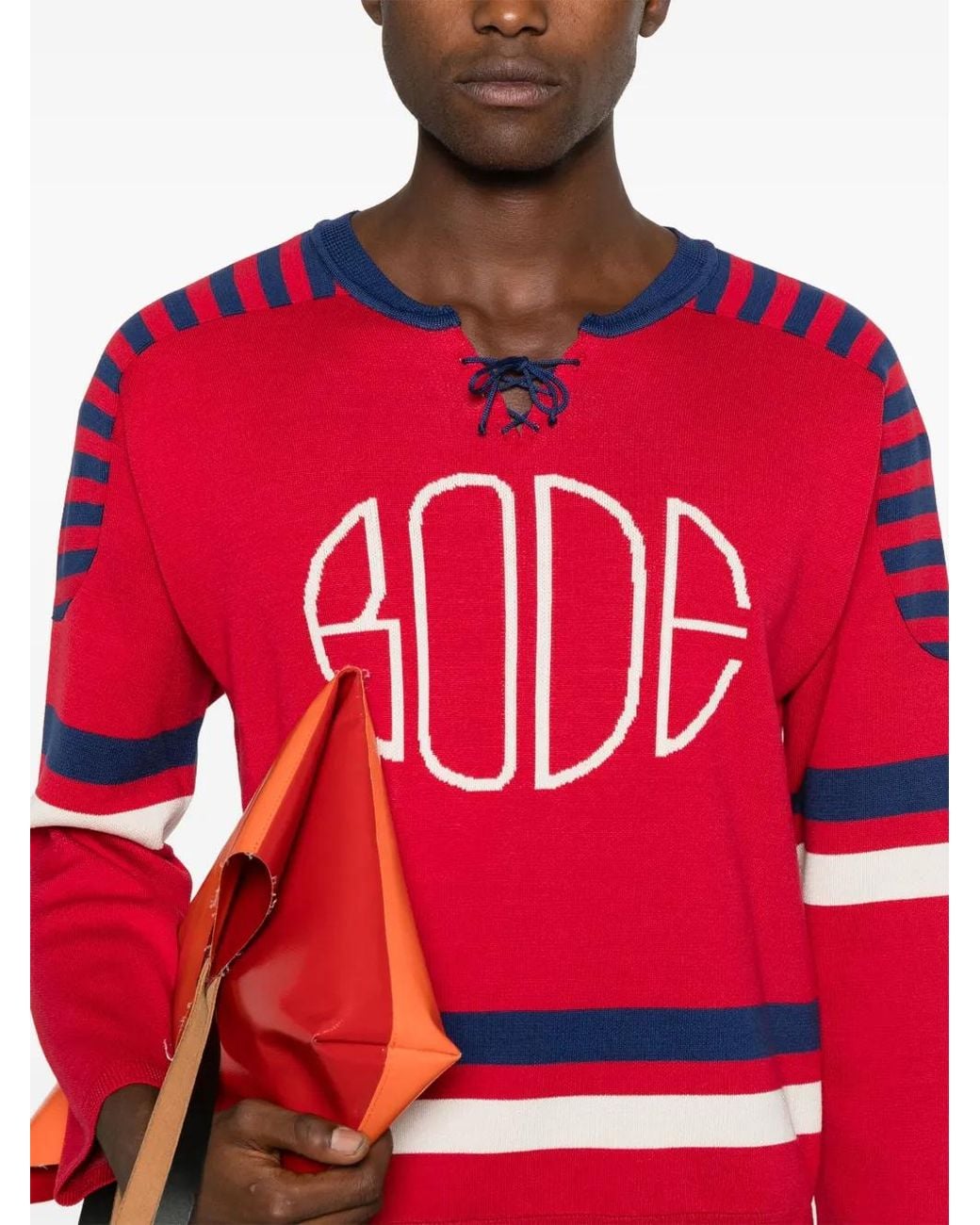 Bode Red Sweaters for men
