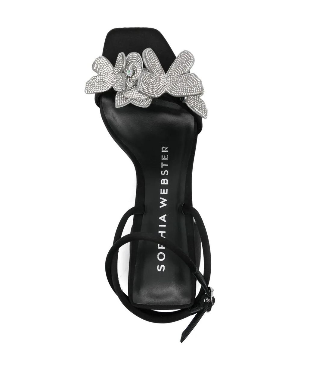 Sandalias Titania con tacón de 60 mm Sophia Webster de color Black