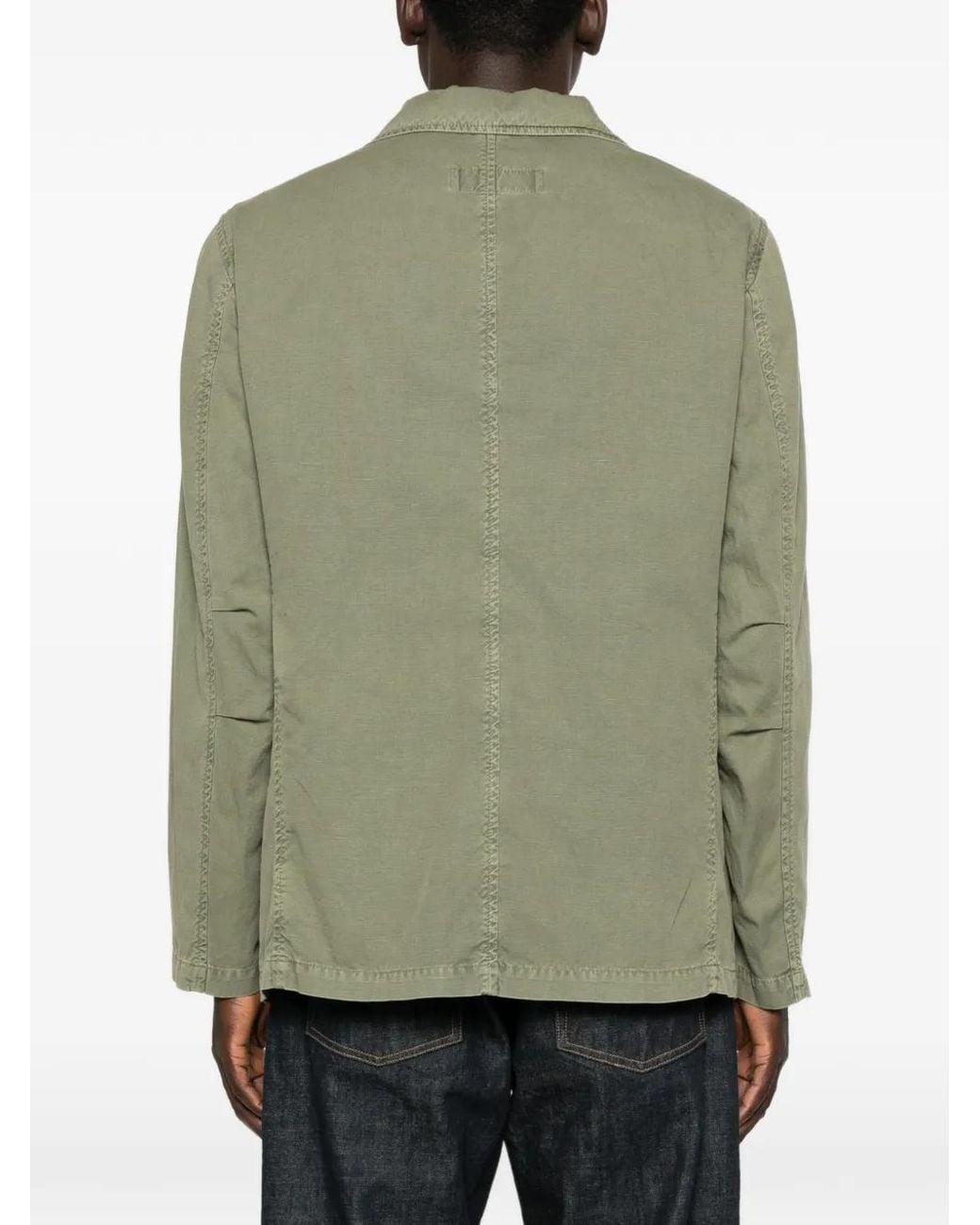 Fay Jacke Mit Logo-Patch in Green für Herren