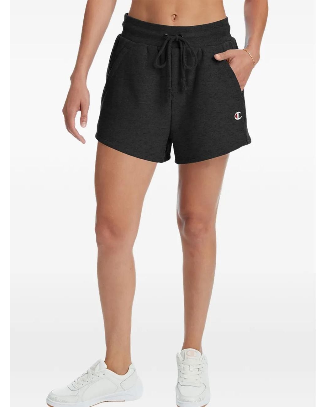 Champion Reverse Weave Shorts in het Black