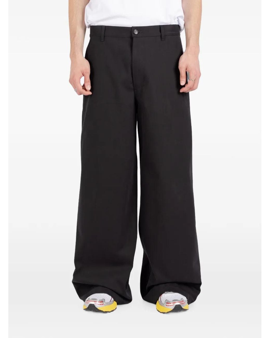 Societe Anonyme Black Wide-Leg Trousers