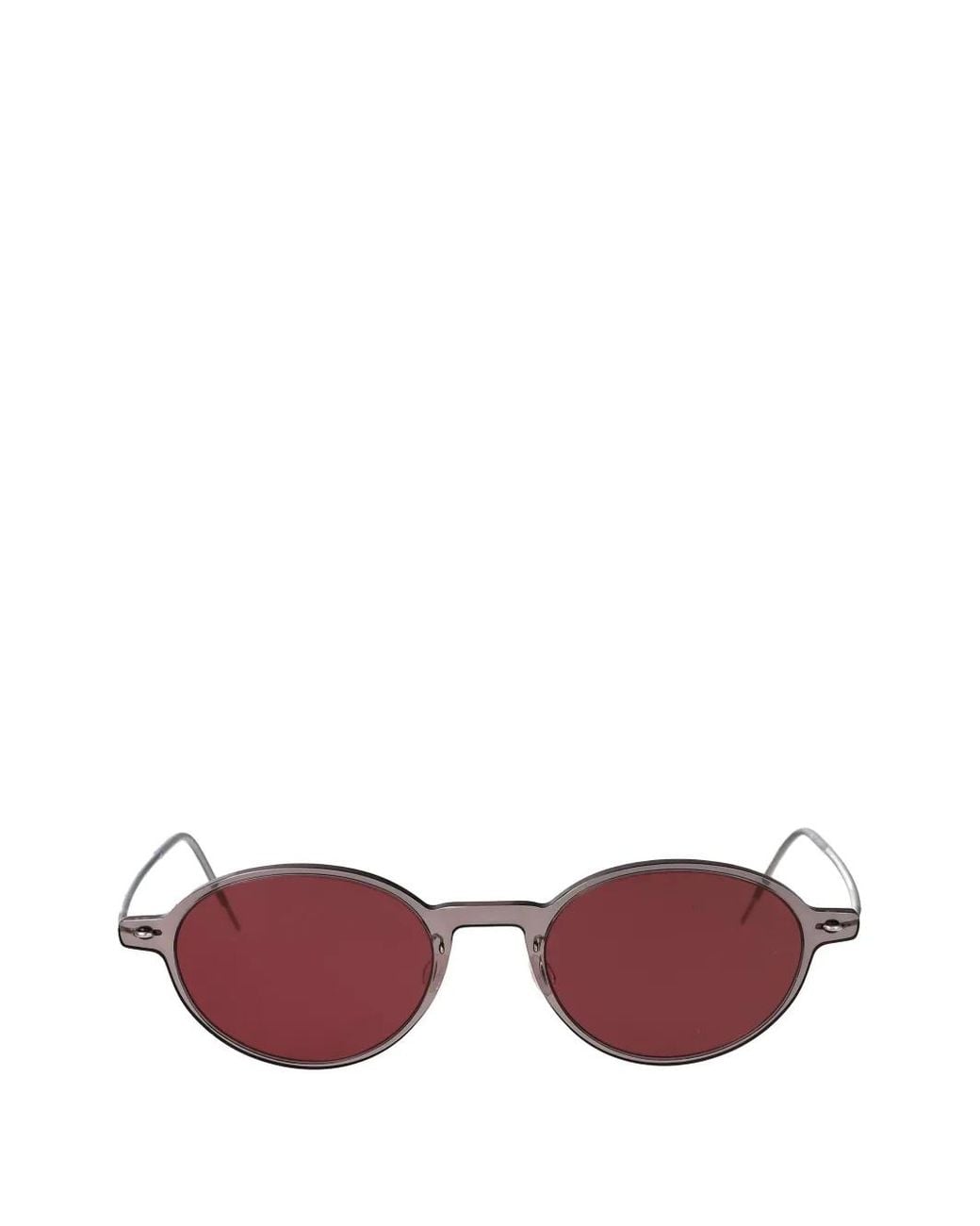 Lindberg Purple 83052 Round-Frame Sunglasses for men