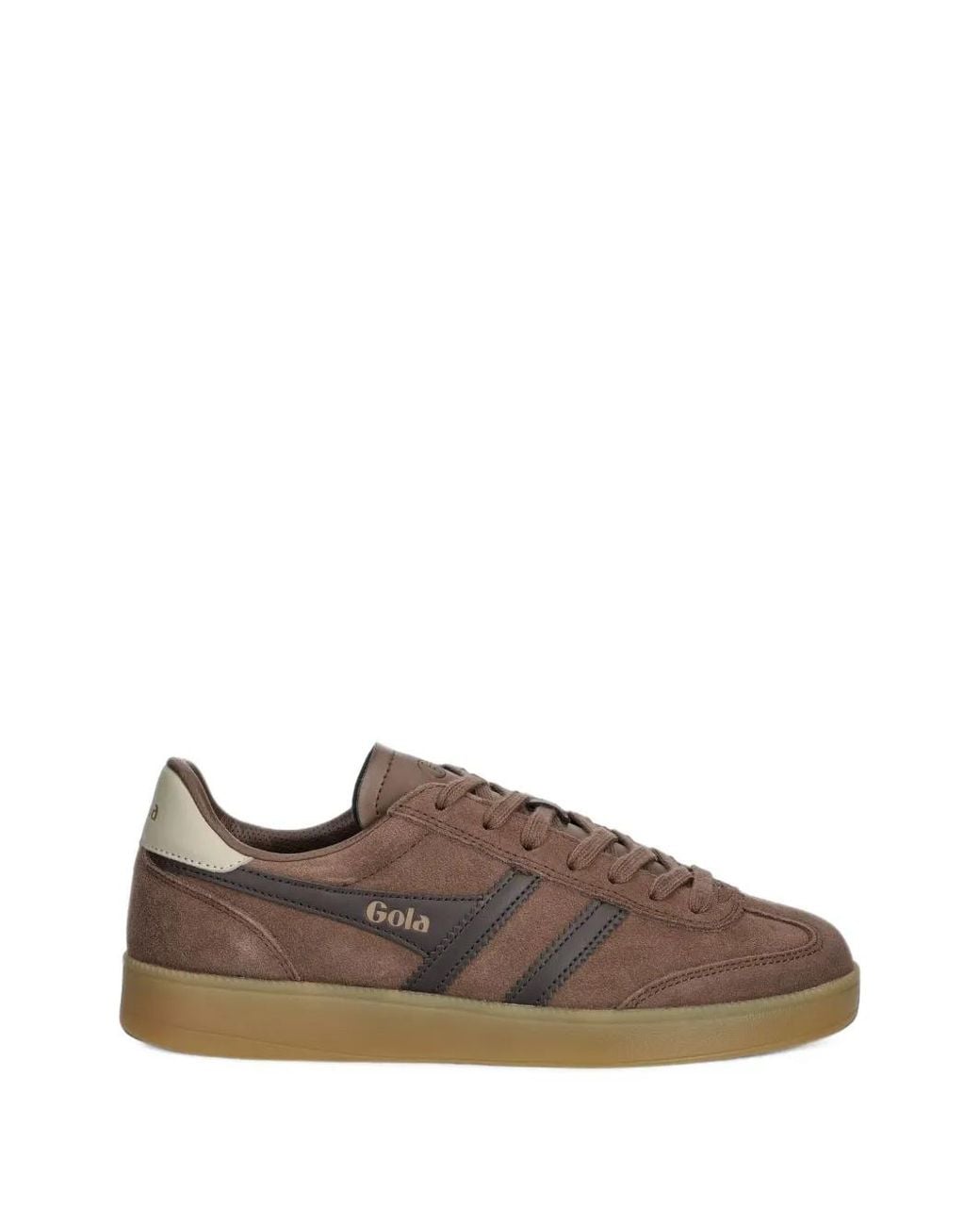 Gola Brown Viper Panelled Low-Top Sneakers