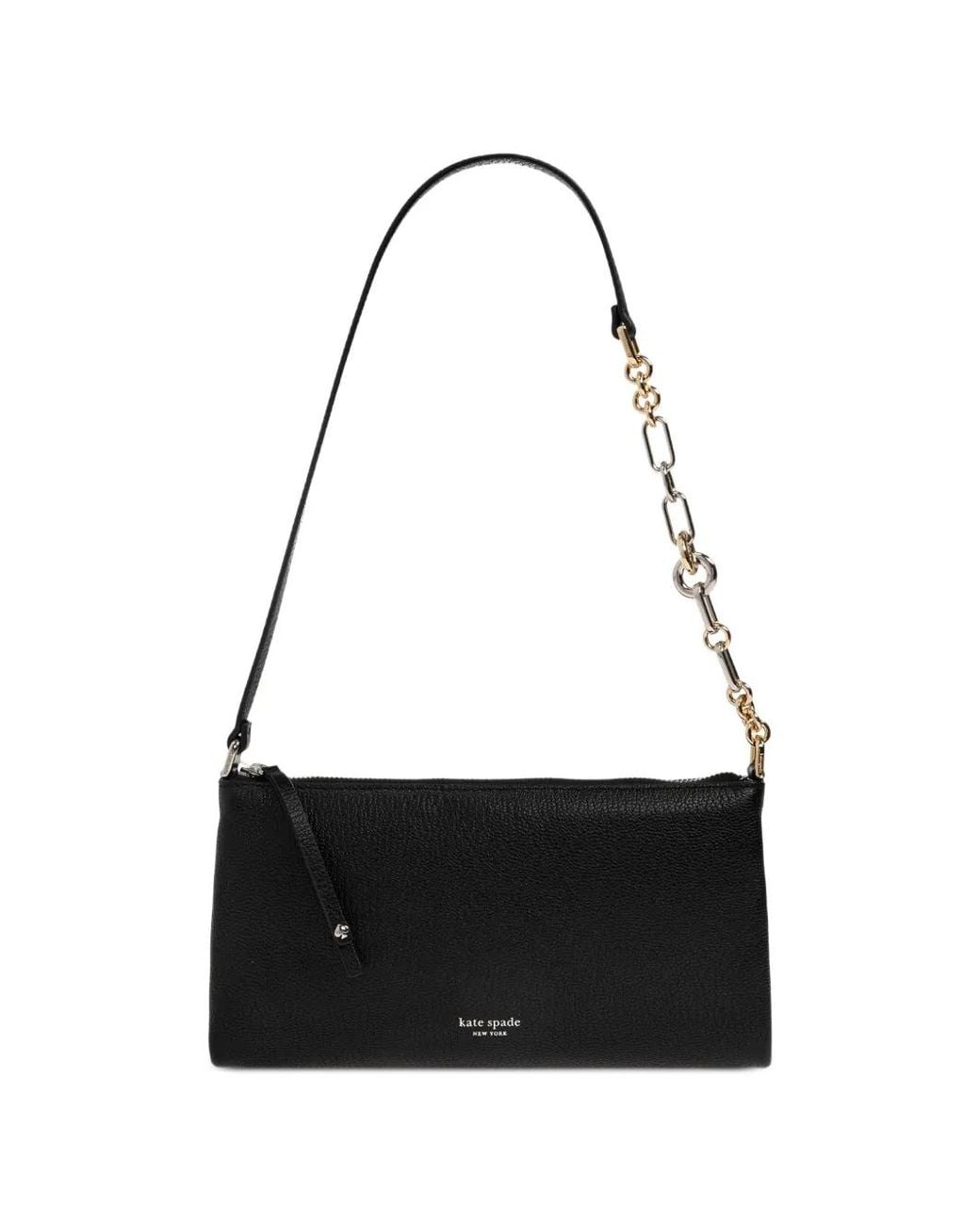 Kate Spade White Mini Fling Leather Shoulder Bag