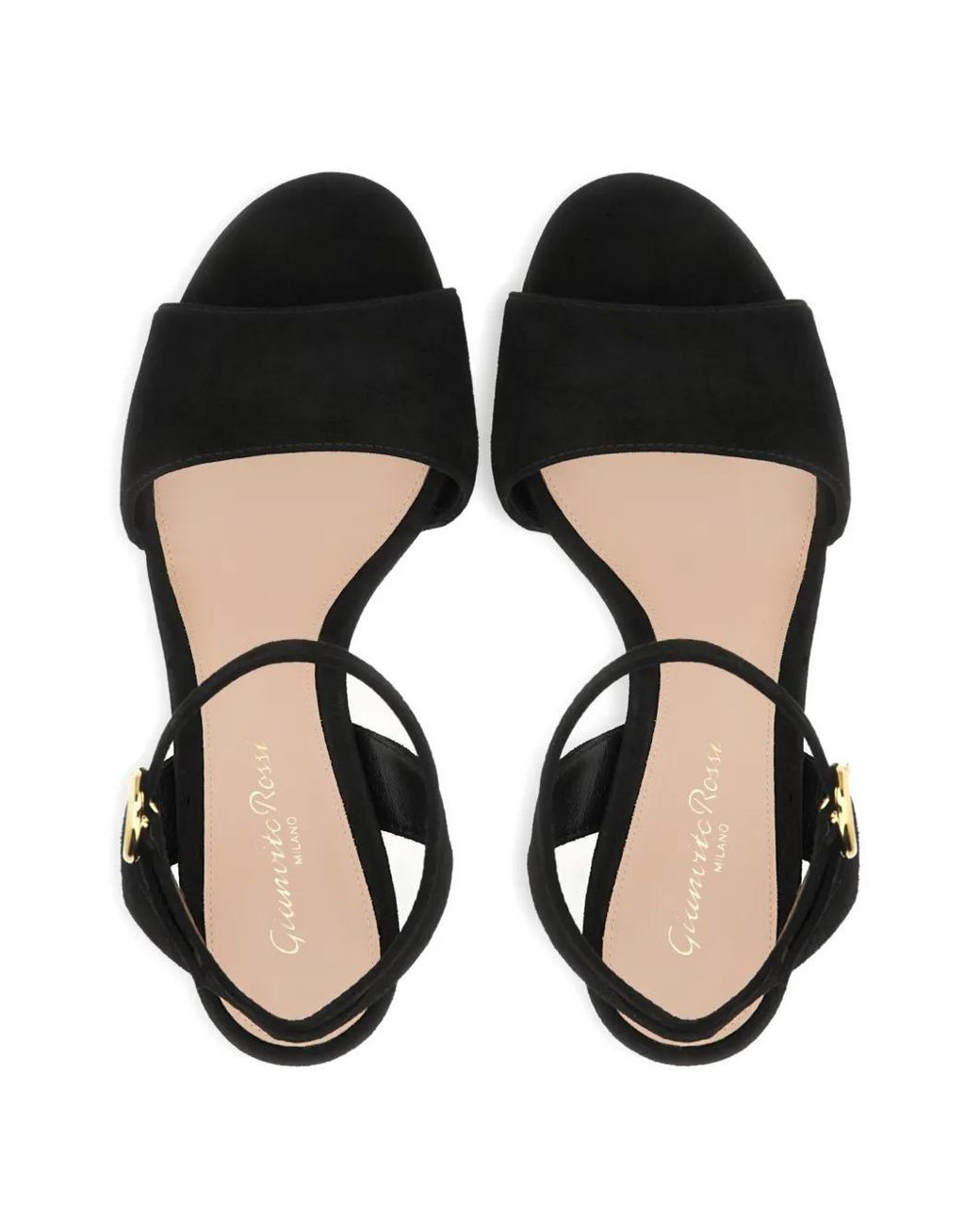 Gianvito Rossi Black Ardéa Studded Platform Sandals