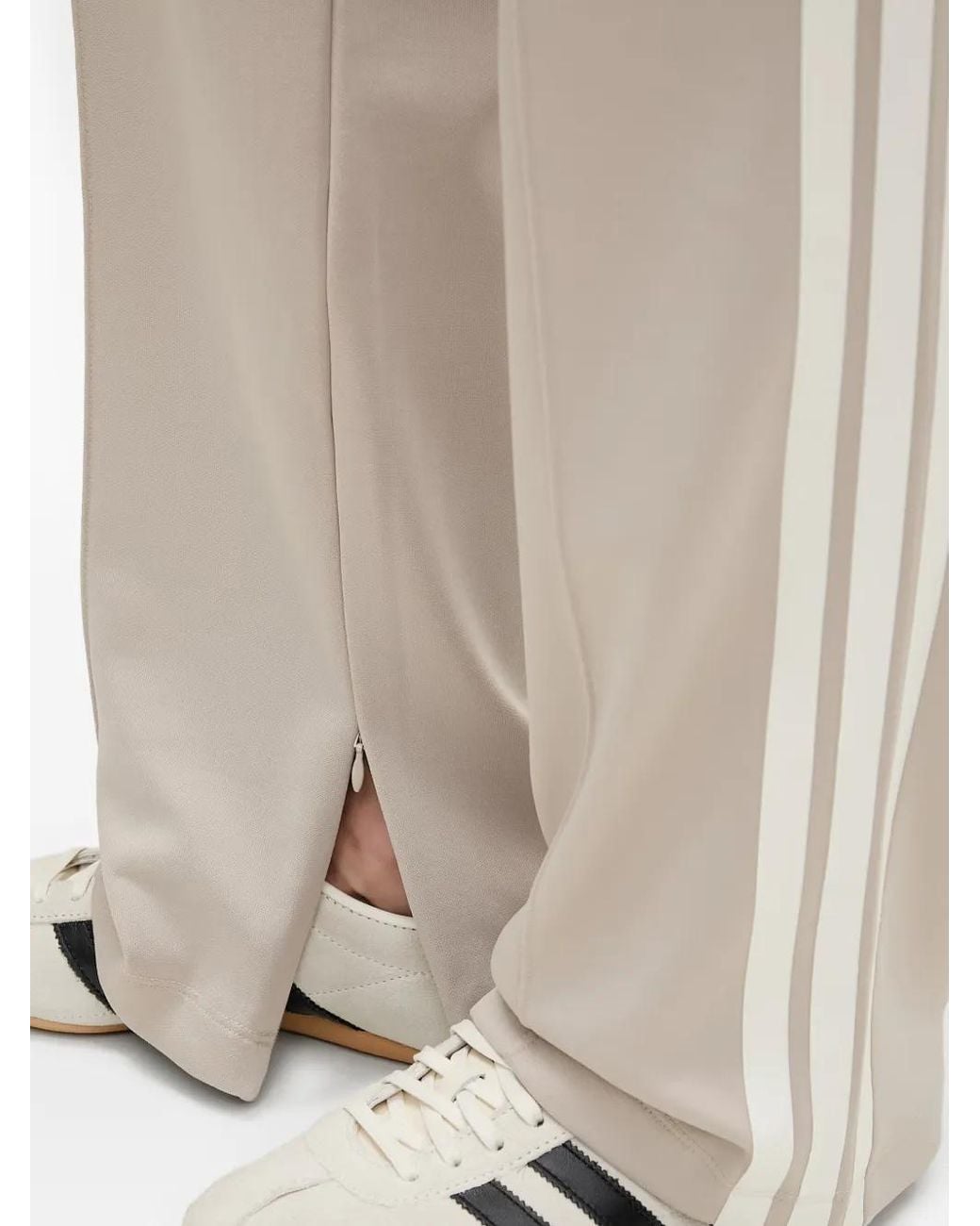 Adidas Natural Pantalon De Jogging À Rayures Latérales