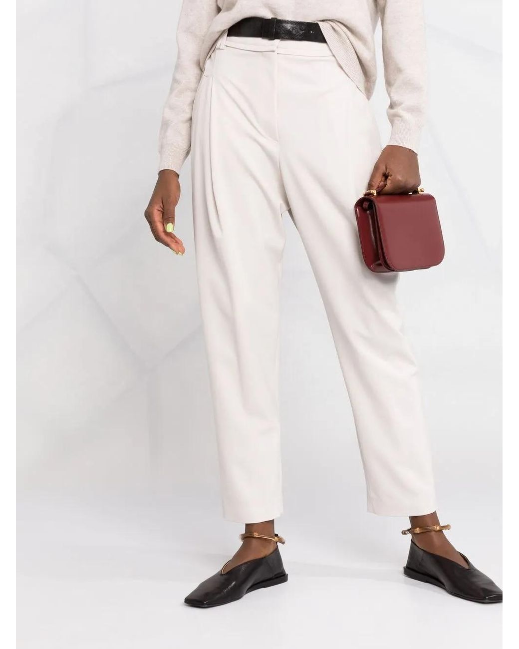 Brunello Cucinelli Multicolor Tapered Leg Trousers