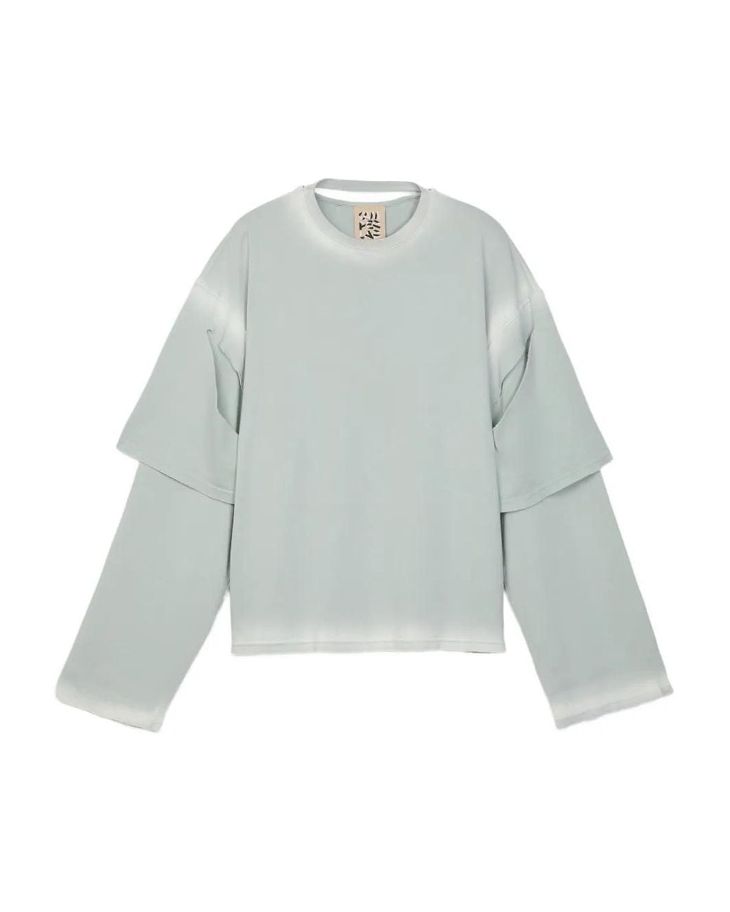 CAMPERLAB Blue Layered Organic-Cotton T-Shirt