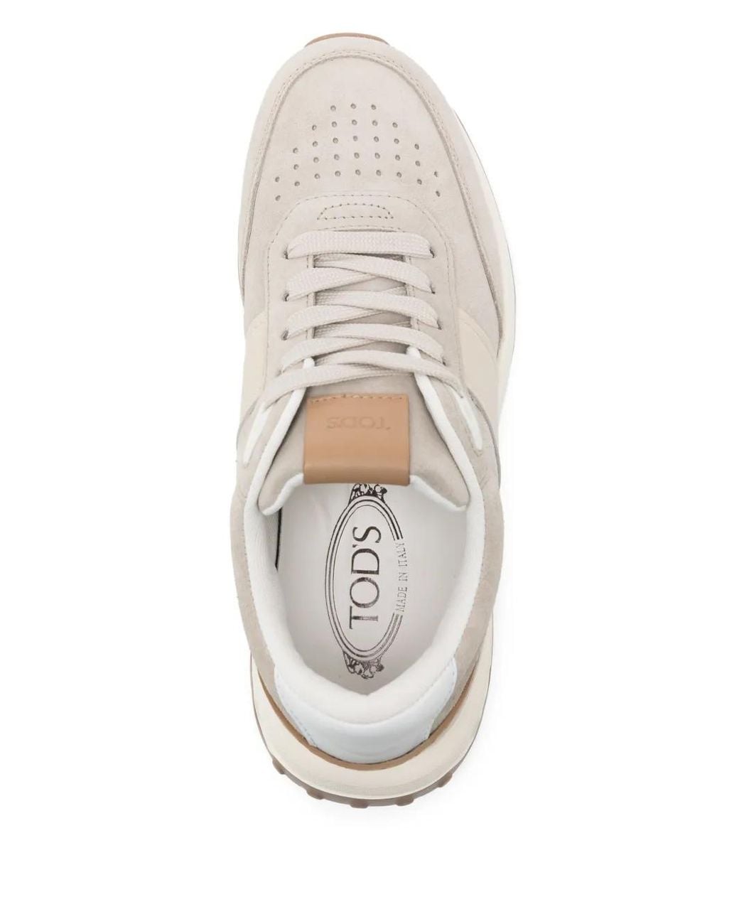 Tod's White Leather Sneakers for men