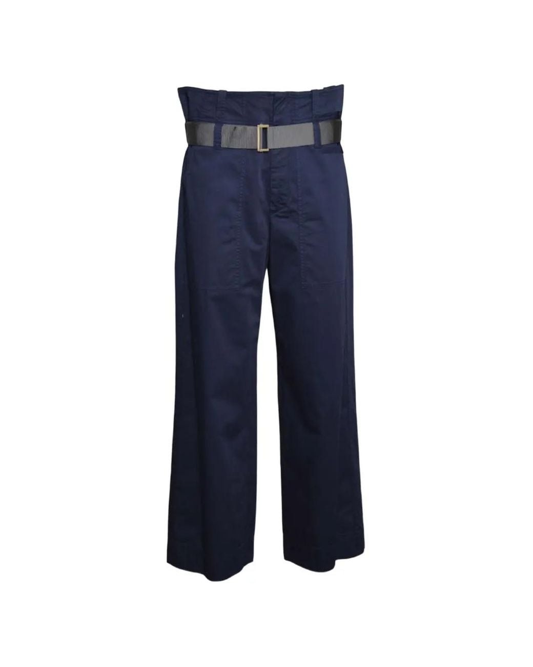 Seafarer Blue Belted Trousers