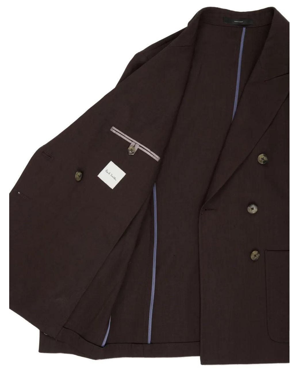 Paul Smith Black Double-Breasted Blazer