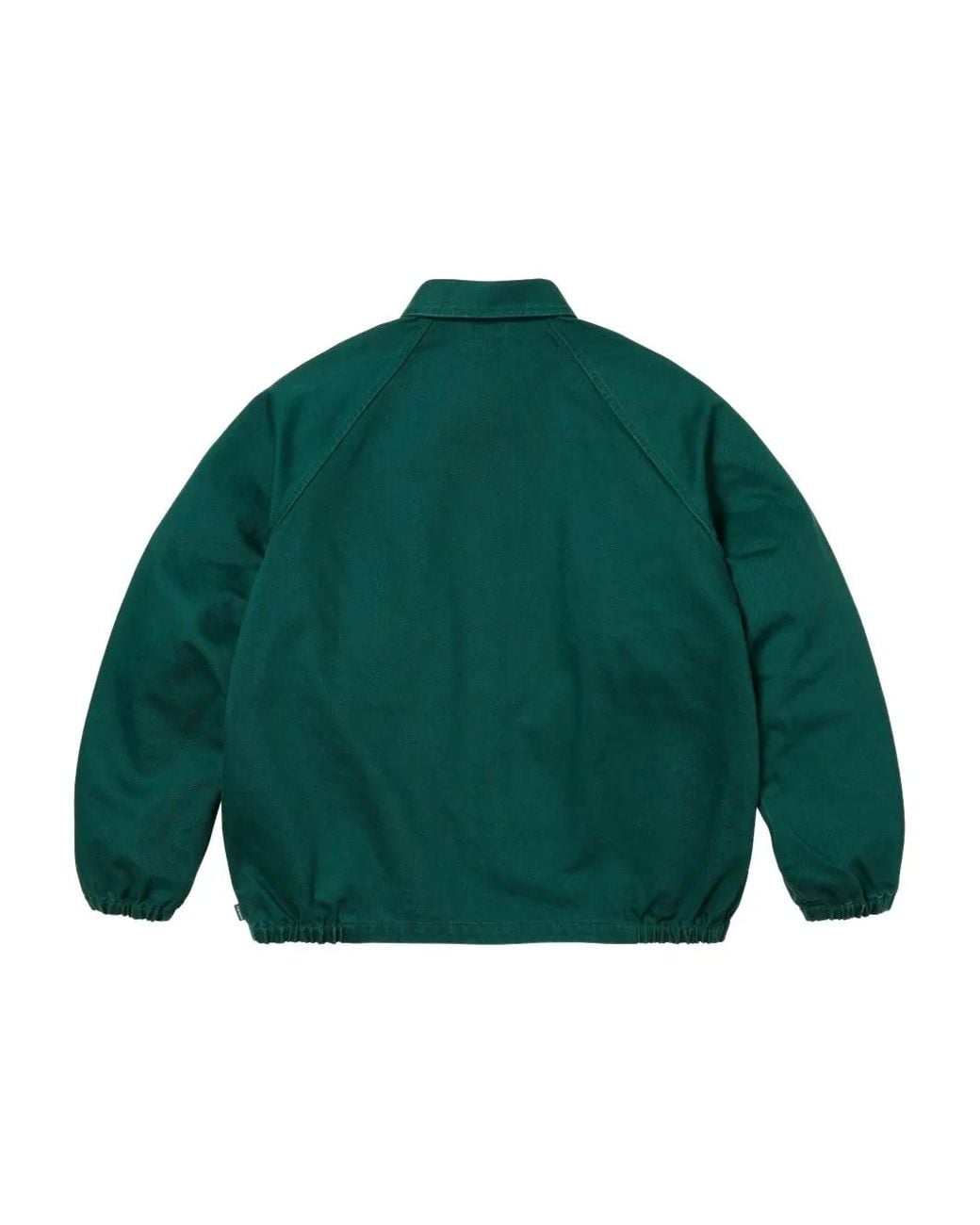 Supreme Green Logo-Embroidered Bomber Jacket for men