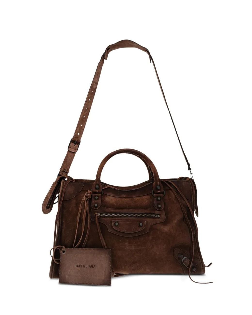 Balenciaga Brown 'Le City Medium' Bag