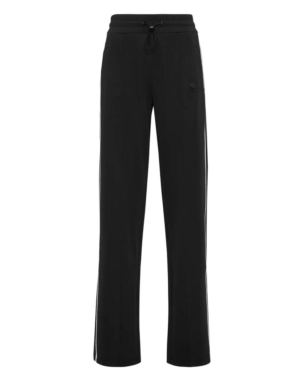 Philipp Plein Black Claw-Print Track Pants