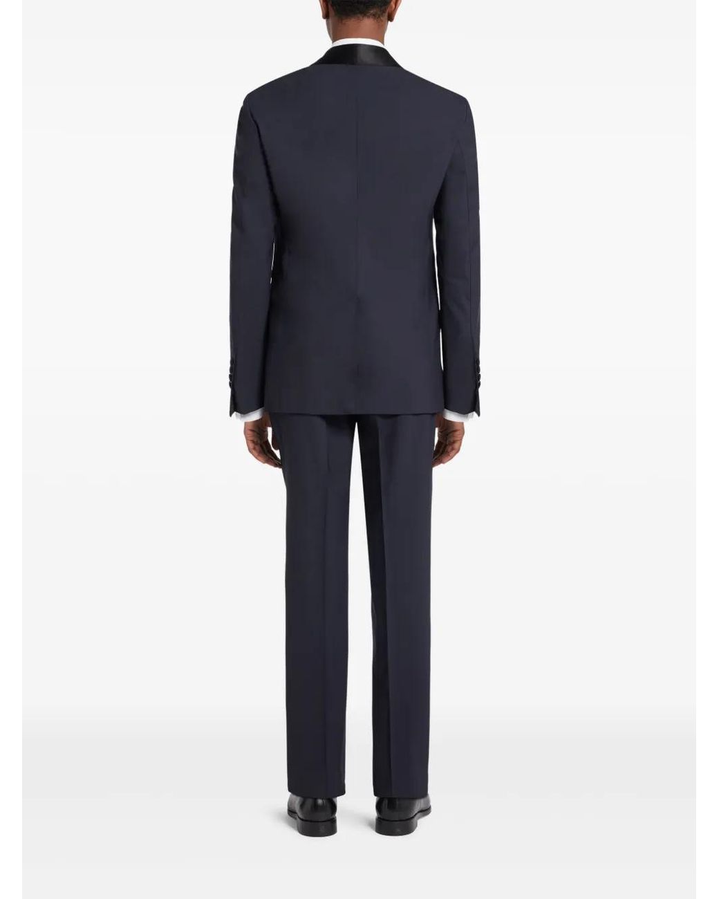 Tom Ford Blue Satin-Trim Suit for men