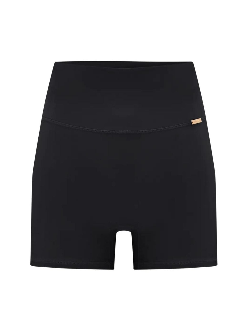 AMADAWEAR Blue Belle High-Waisted Shorts