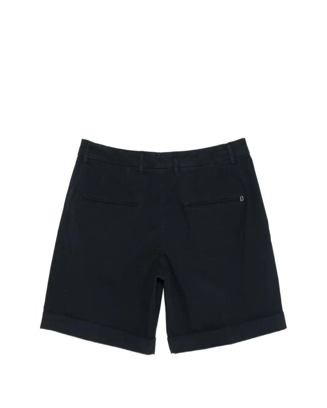 Dondup Blue Pleated Shorts for men