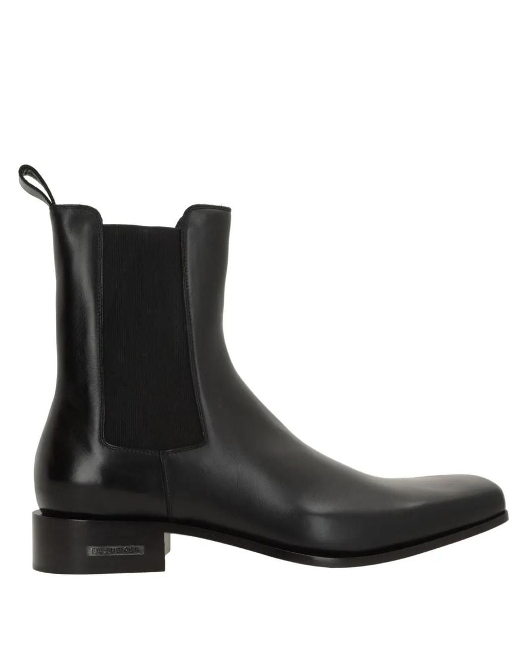 Balenciaga Black Concorde Chelsea Boots for men