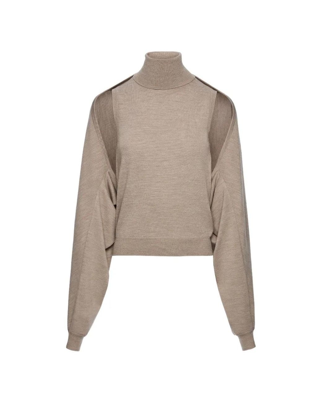 Magda Butrym Natural Fine-Knit Jumper