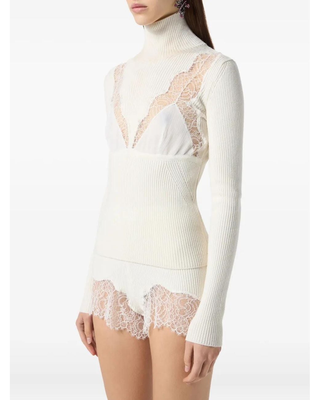 Blumarine White Sweaters