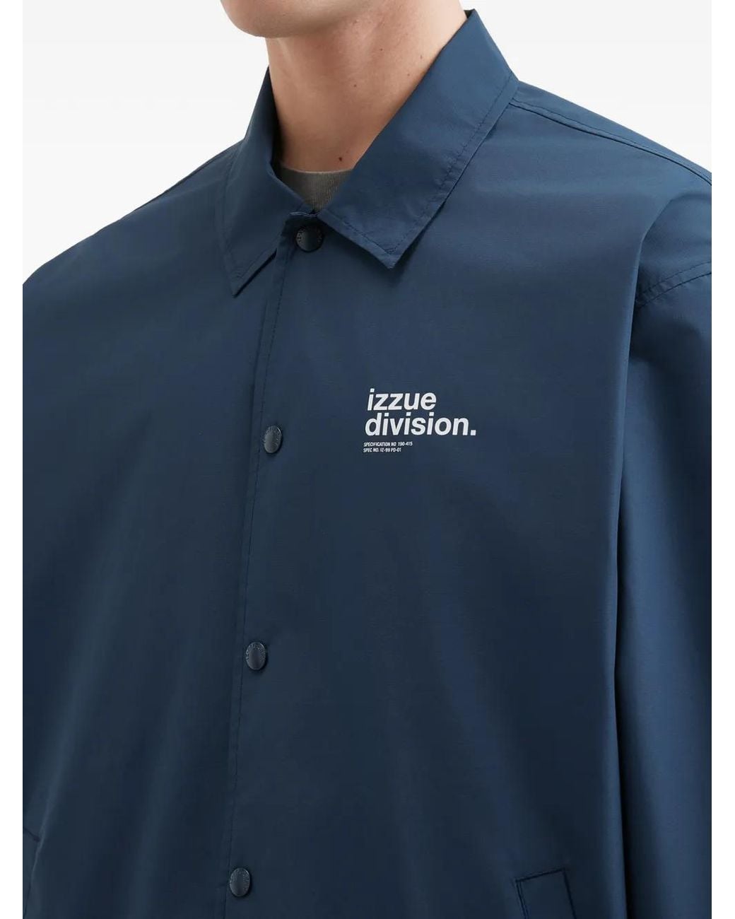 Chaqueta Estampada Izzue de hombre de color Blue