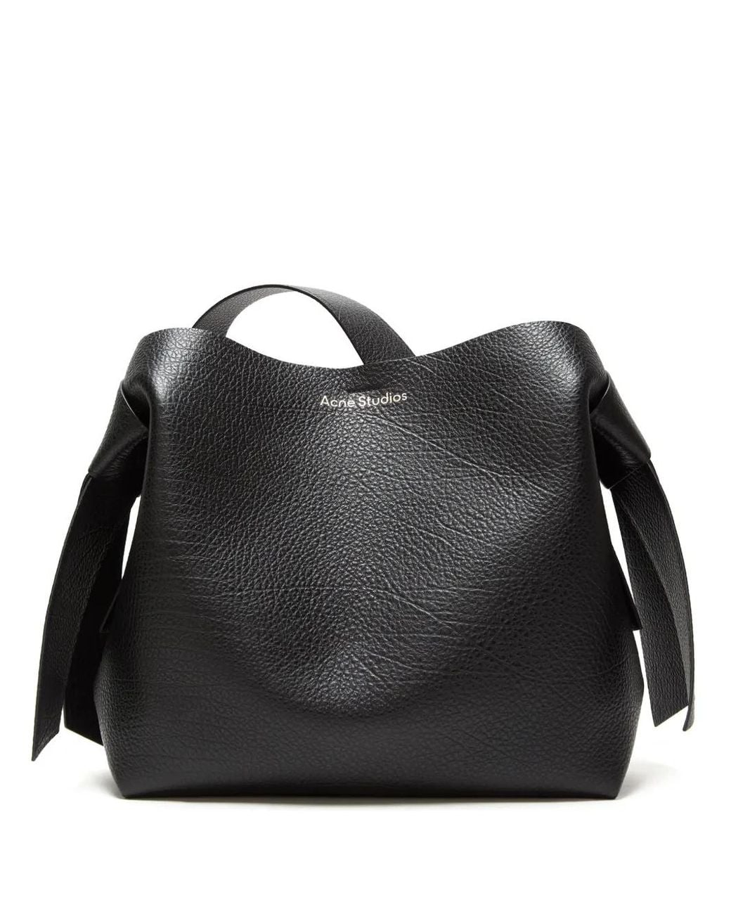 Acne Black Midi Musubi Shoulder Bag