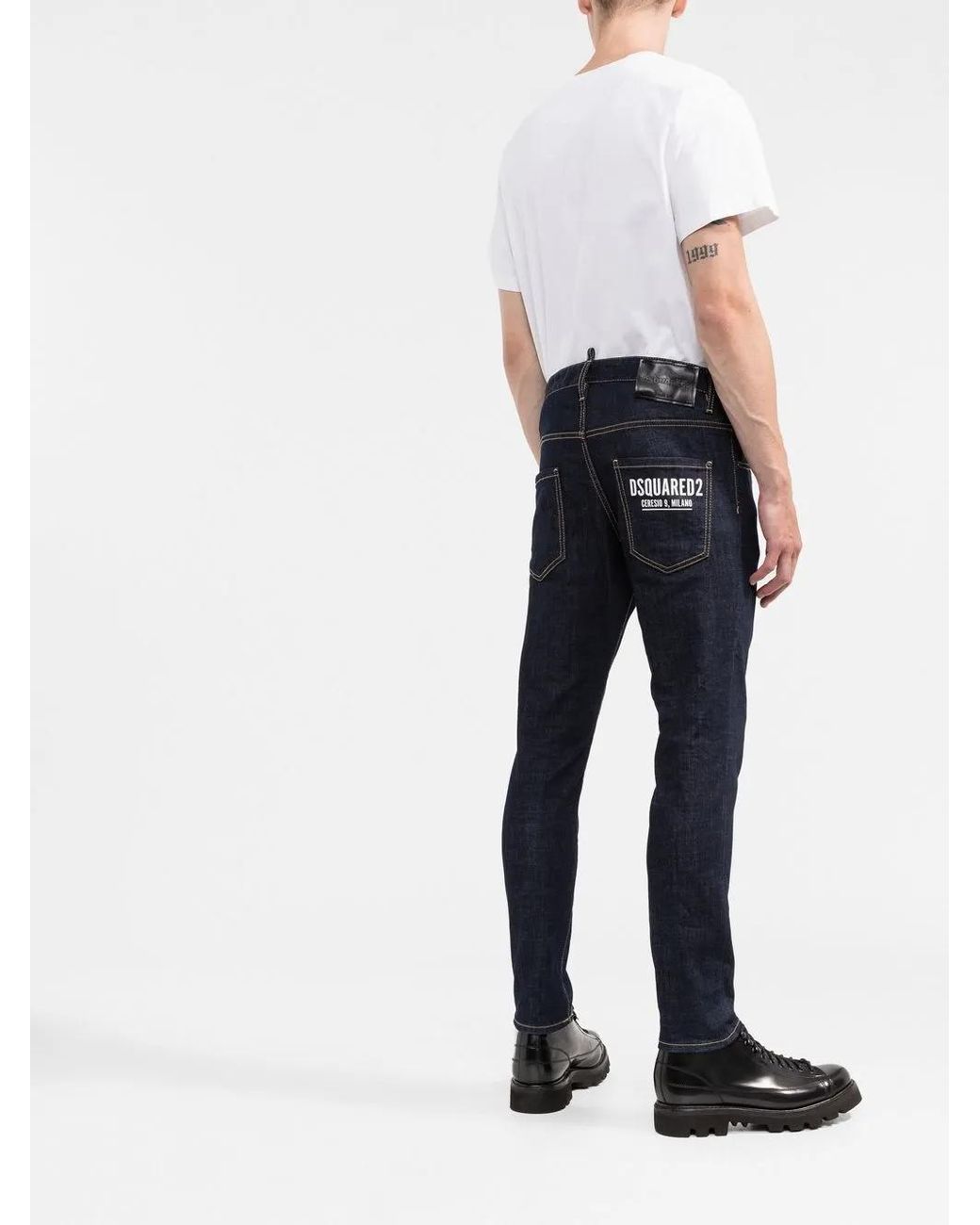 DSquared² Blue Skater Denim Jeans for men