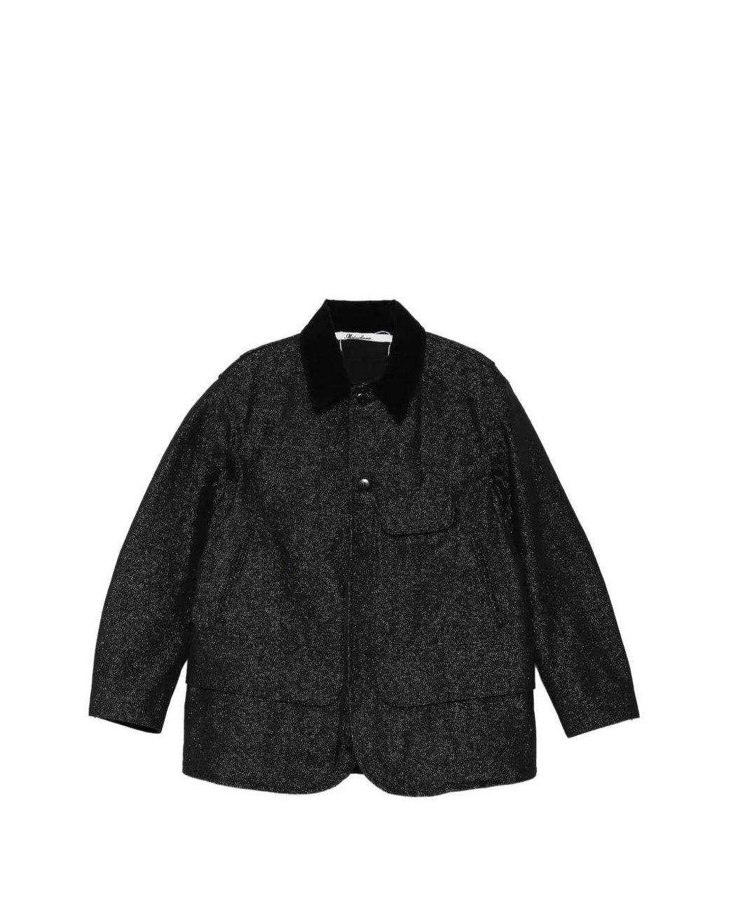 Midorikawa Black Buttoned Jacket for men