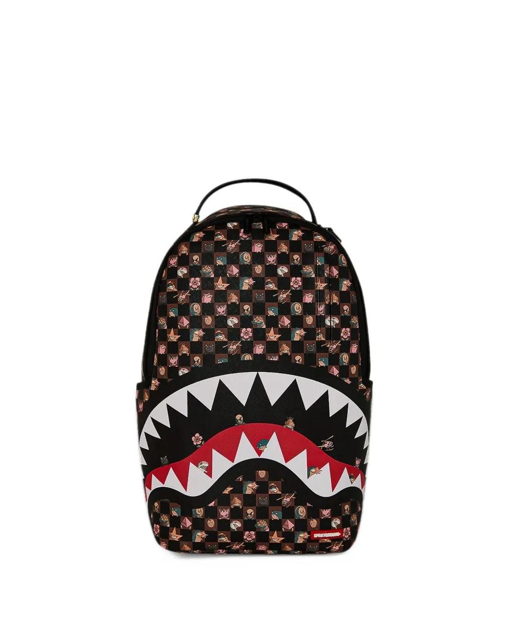 Sprayground Black Stealth Crew Backpack for men