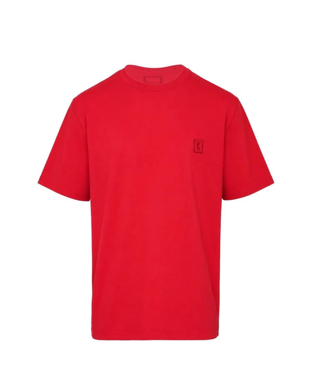 Wooyoungmi Red Logo-Print T-Shirt for men