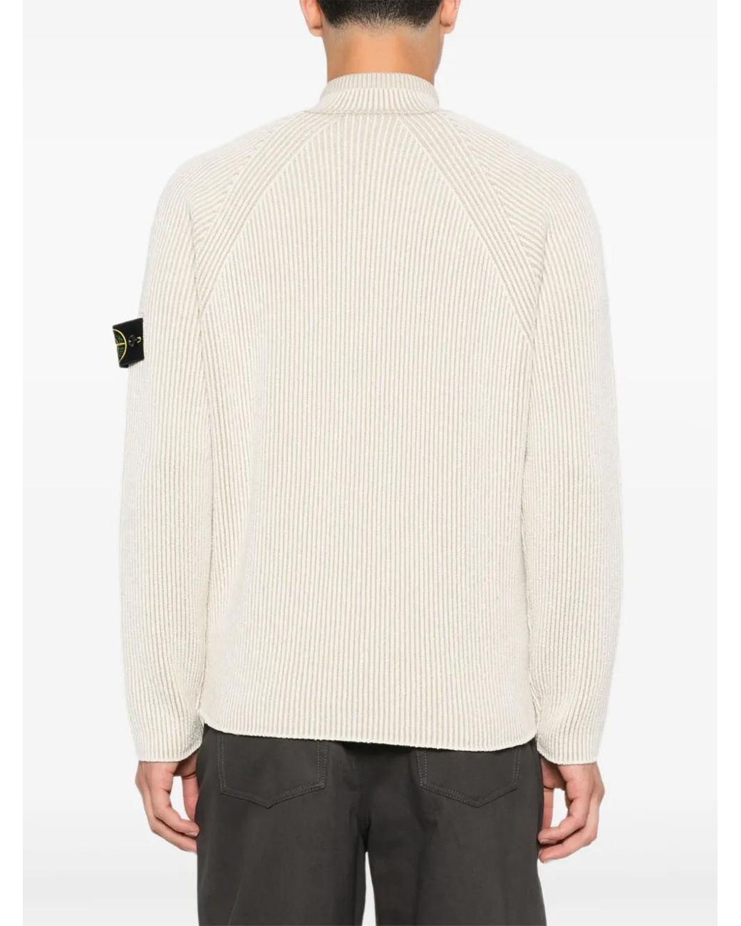 Stone Island Natural Sweater for men
