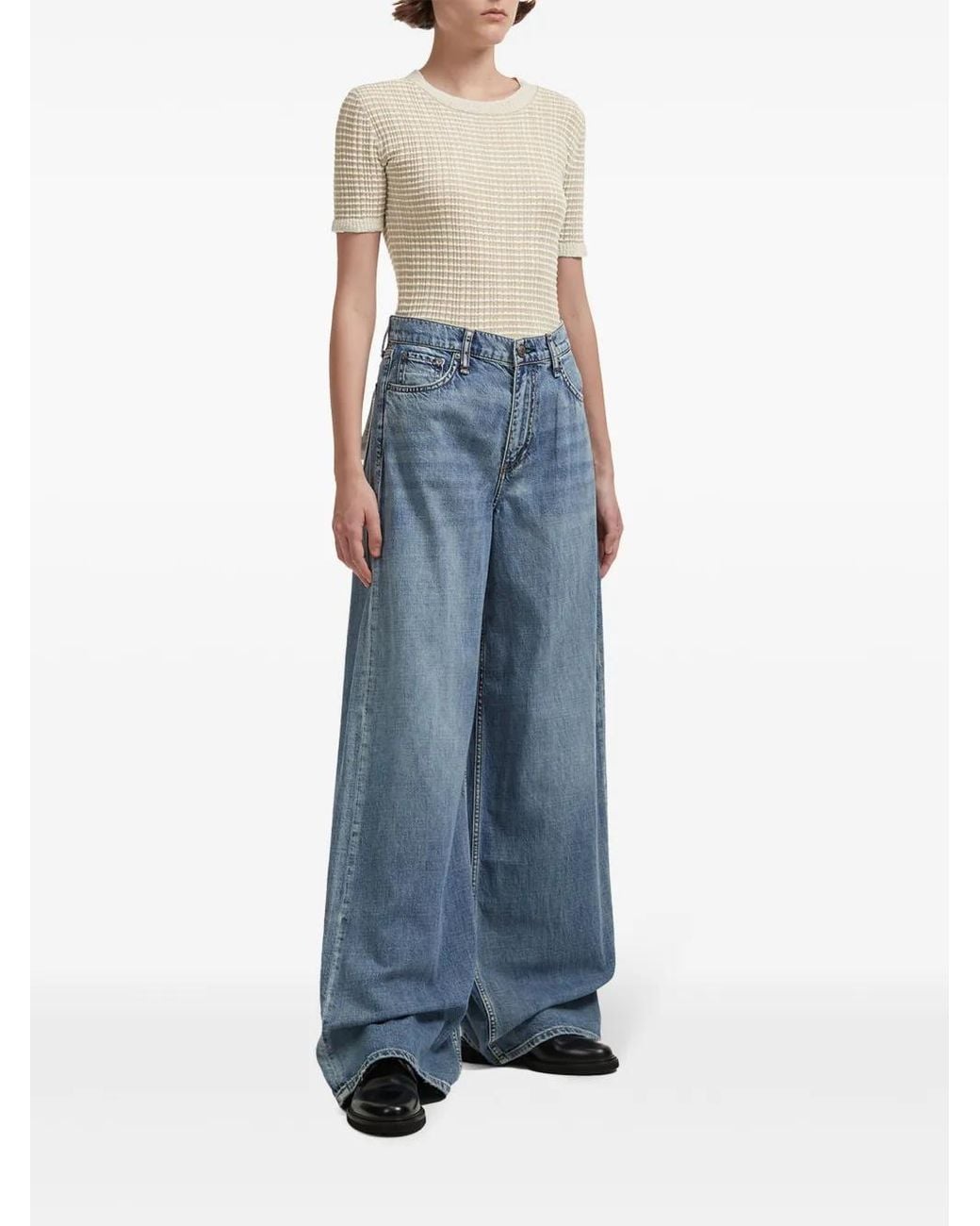 Rag & Bone Blue Sofie Jeans