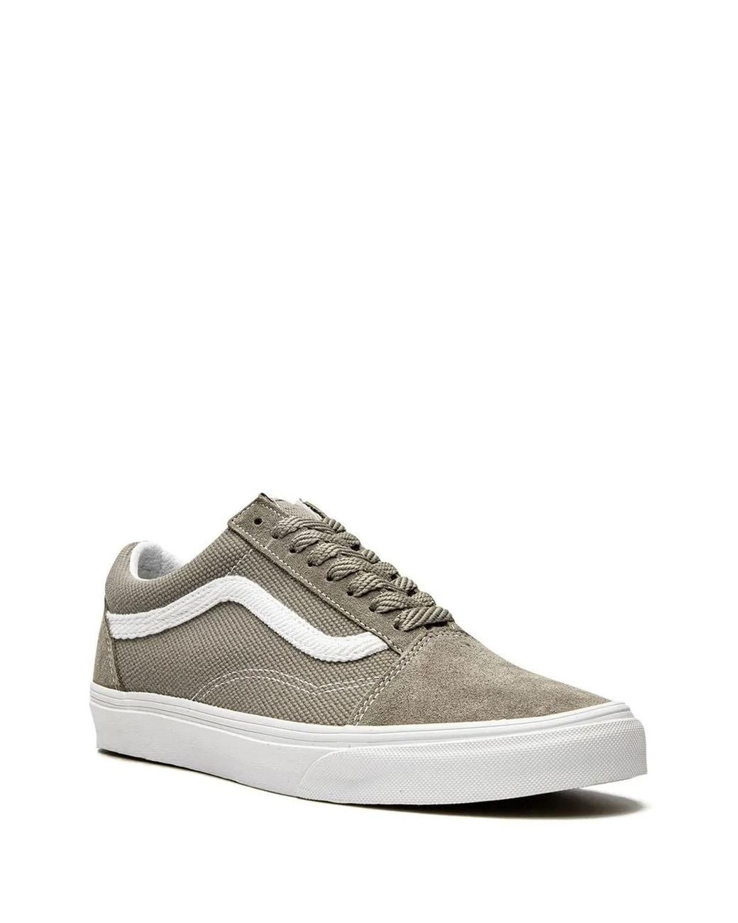 Vans Gray Textured Old Skool Sneakers