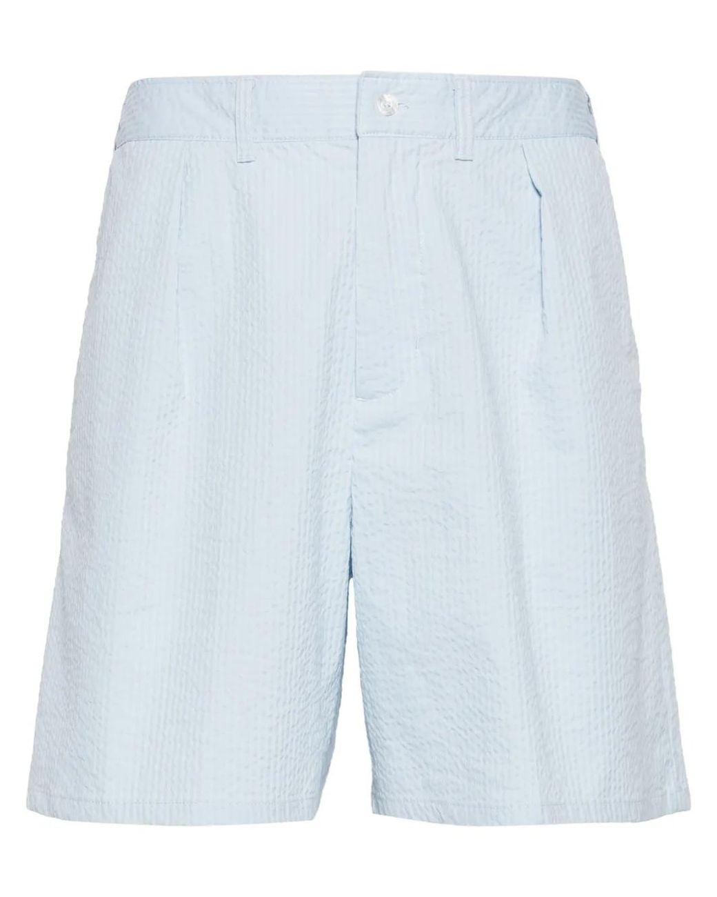 Nike Blue Striped Seersucker Shorts for men
