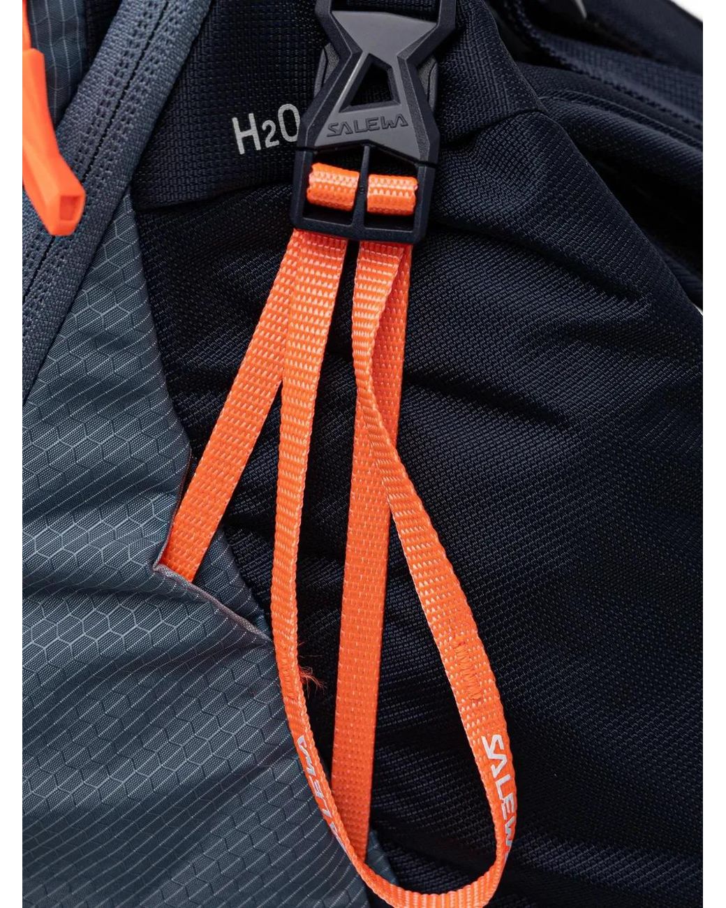 Salewa Blue Logo Appliqué Drawstring Backpack
