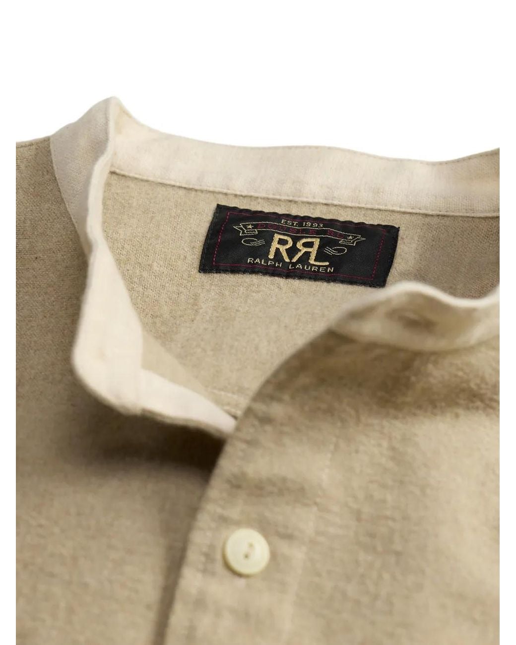 RRL Natural Buttoned Pocket Shirt for men
