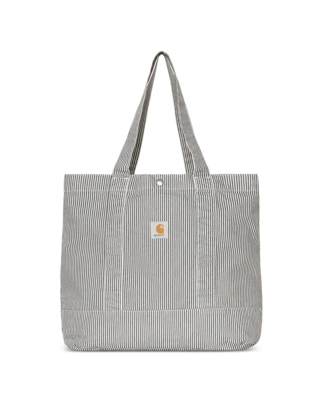 Carhartt Gray Mercer Stripe Tote Bag
